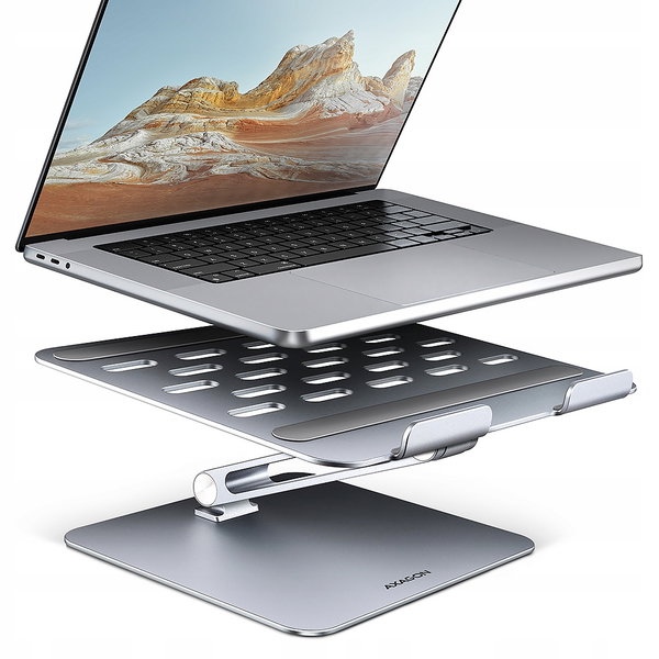 Podstawka Axagon STND-LQ, aluminiowy HQ stojak dla laptop 10" -