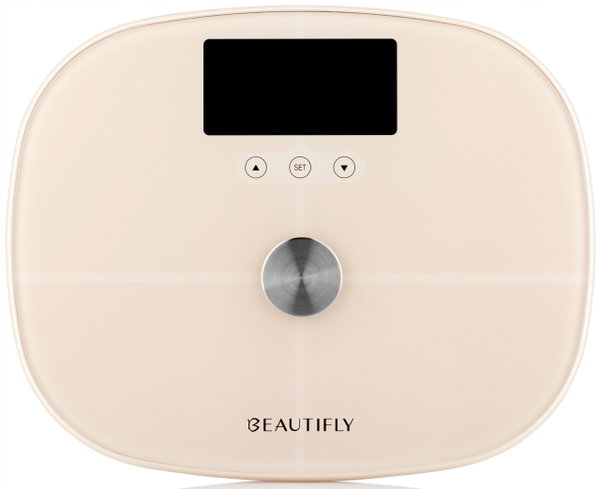 Waga elektroniczna BEAUTIFLY Slimsense Szkło 180 kg