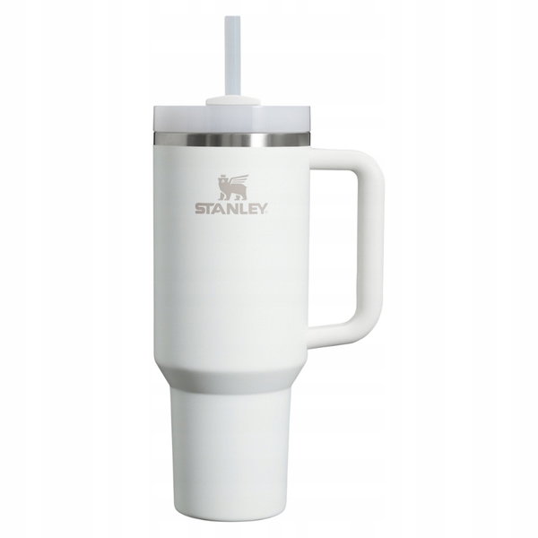Kubek termiczny Stanley Quencher H2.0 biały stal nierdzewna 1200 ml