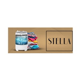 Mini pralka wirnikowa z wirówką Stella STST-150 wsad 4kg