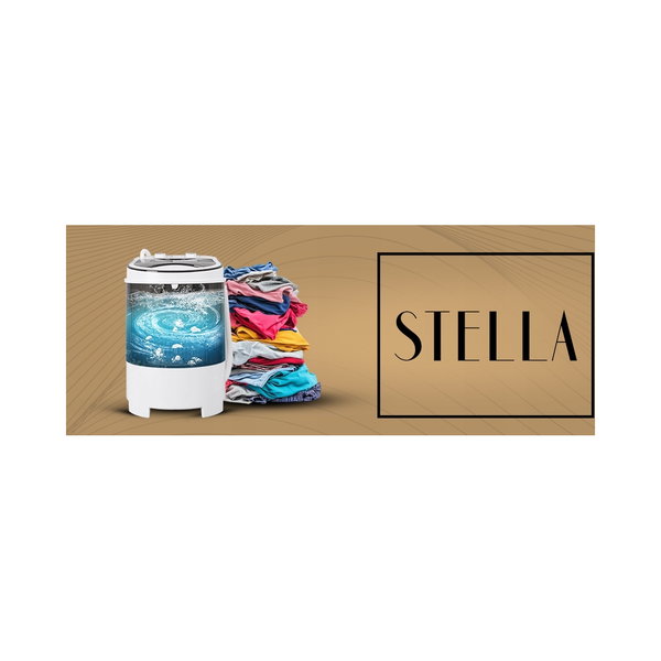 Mini pralka wirnikowa z wirówką Stella STST-150 wsad 4kg