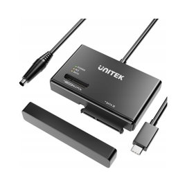 Adapter Unitek Mostek USB-C na dyski SATA i M.2 NVMe