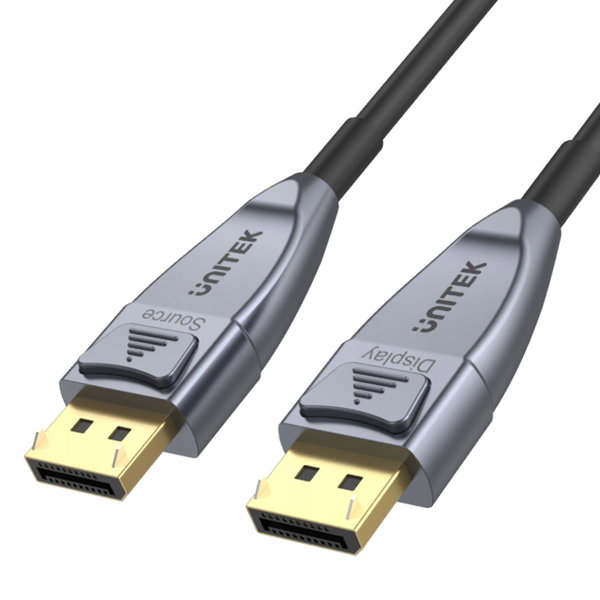 Kabel DisplayPort Unitek DisplayPort 1.4 20m (optyczny, 8K, AOC)