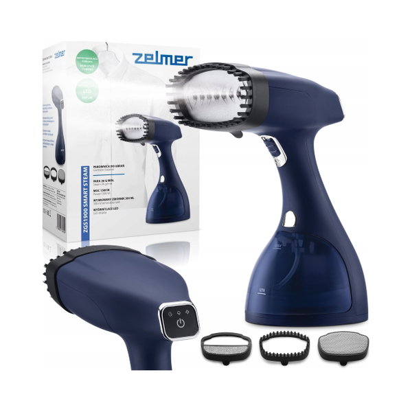 Parownica do ubrań Zelmer Smart Steam ZGS1900 1500W 26 g/min 300 ml