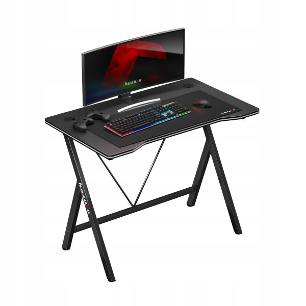 Biurko Gamingowe komputerowe Huzaro HERO 1.4 Black