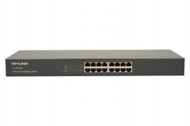 Switch TP-Link 16p TL-SF1016 Rack (16x10/100Mbit)