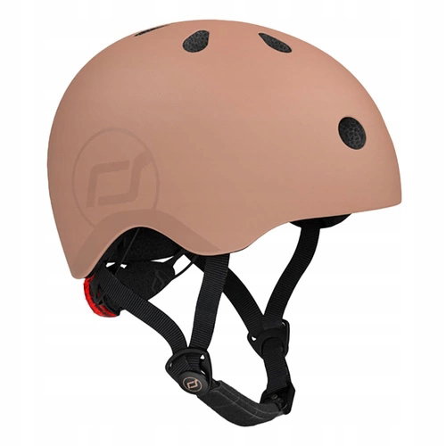 Scoot & Ride Kask Ochronny S-M dla dzieci 3+ Mocha