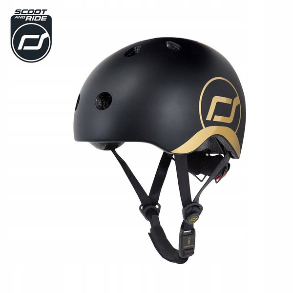 Scoot and ride Kask XXS dla dzieci 1-5 lat Gold