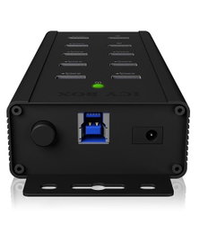 Hub USB ICY BOX HUB USB-B - 10x USB-A (7x USB 3.2 Gen1)