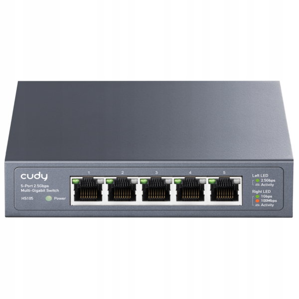 Switch Cudy 5p HS105 (5x10/100/1000/2500Mbit)