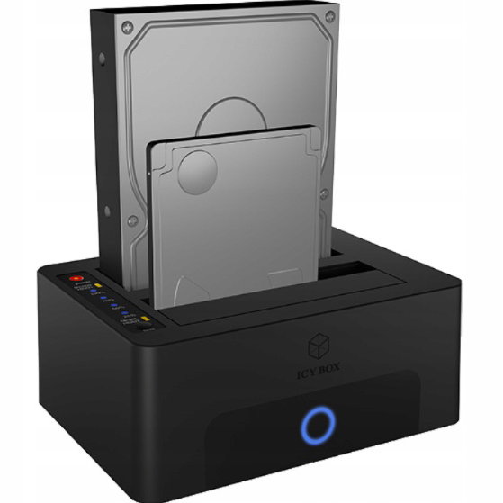 Stacja ICY BOX Stacja dokująca/klonująca na dyski 2.5"/3.5"