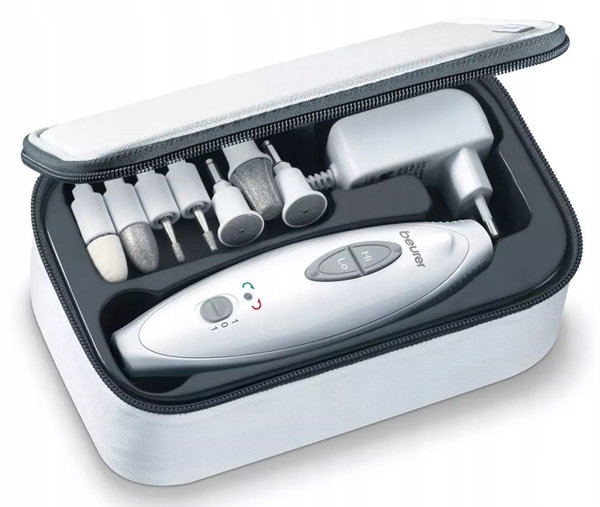 Frezarka do manicure i pedicure BEURER MP41 7 nasadek Etui