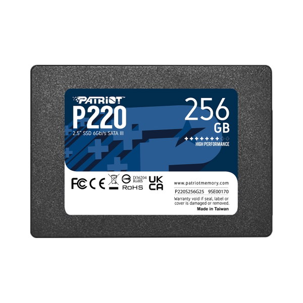 Dysk SSD Patriot 256GB 2,5" SATA SSD P220