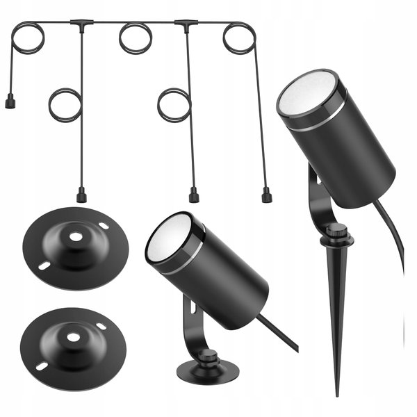 Lampa smart Deltaco Garden light extension kit 2 bulbs