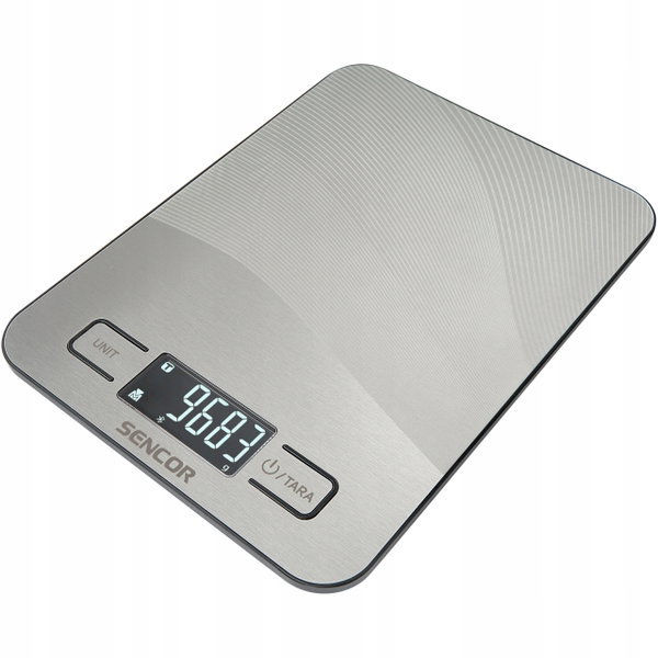 Waga kuchenna SENCOR SKS8080 BLUETOOTH Aplikacja Sencor FOOD maks.10kg