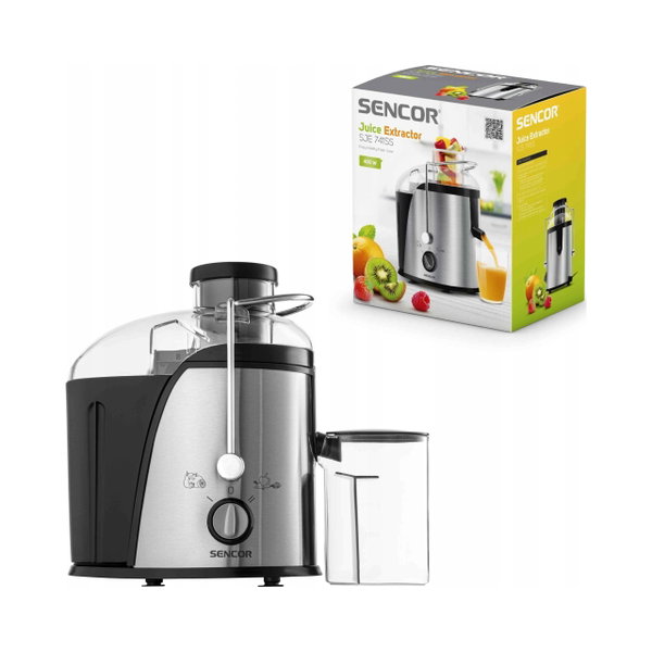 Sokowirówka Sencor SJE 741SS srebrny/szary 400 W