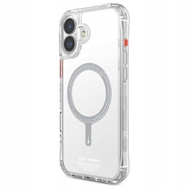 Etui Skinarma Saido do iPhone 16 6.1" Magnetic Charging clear