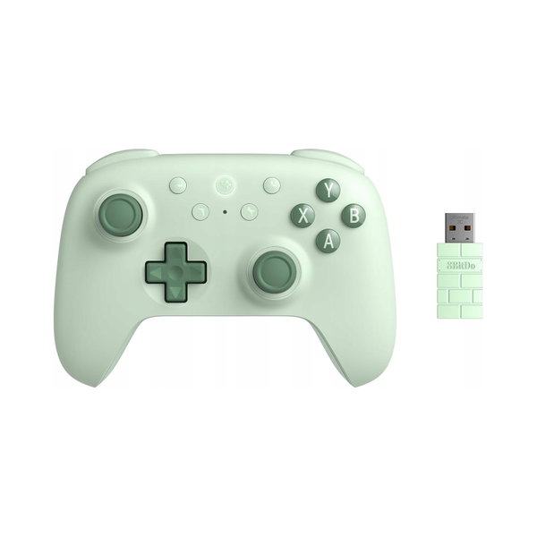 Pad Bezprzewodowy 8Bitdo Ultimate 2C Green Hall Effect 2.4G BT Android PC