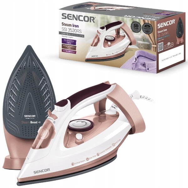 ŻELAZKO PAROWE CERAMICZNE SENCOR SSI 3520RS