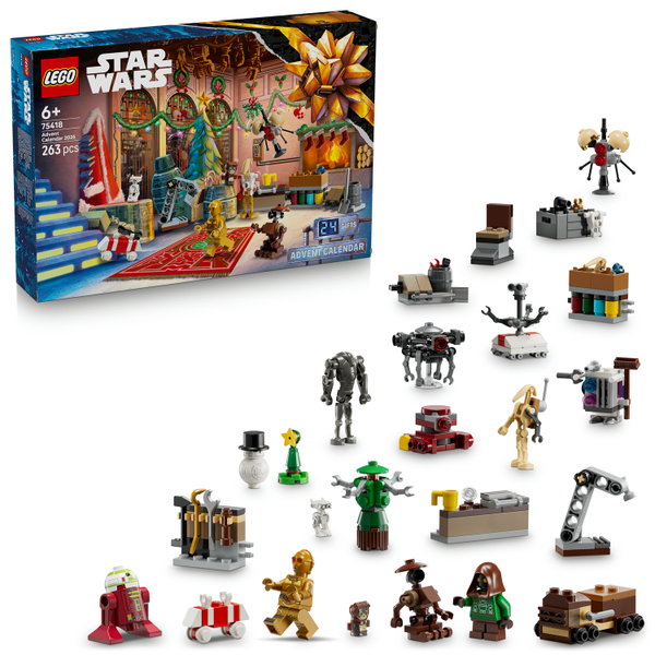 Klocki LEGO Star Wars 75418 Kalendarz adwentowy na 2025 rok