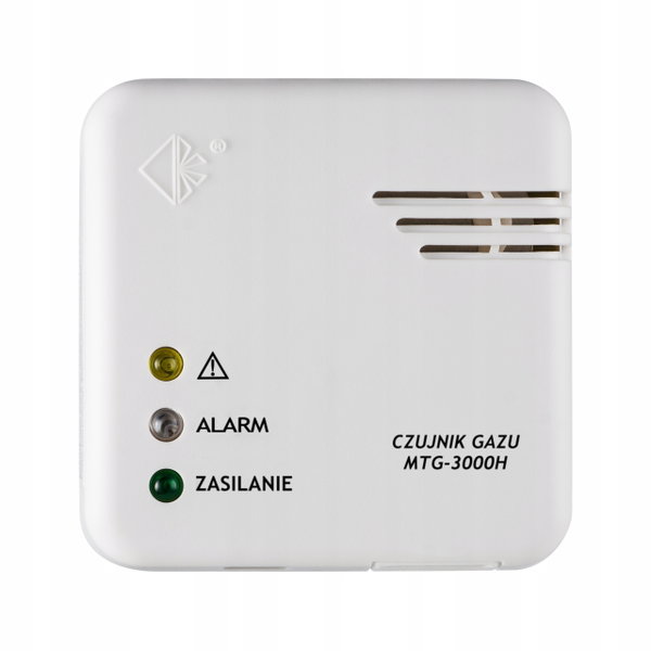 Czujnik gazu Garvan MTG-3000H alarm dźwiękowy alarm świetlny
