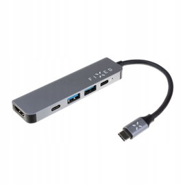 Hub USB FIXED HUB Mini 5w1 2xUSB-C, 2xUSB-A, HDMI