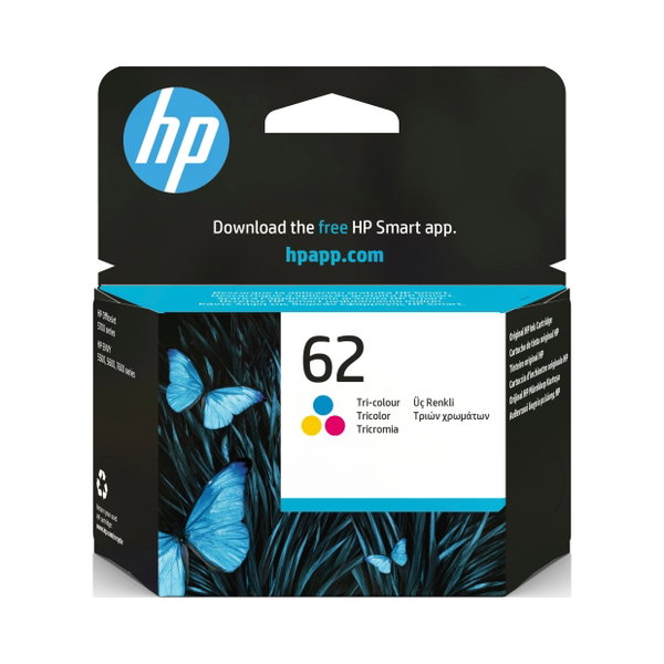 Tusz HP 62 CMY color do 165str. Instant Ink