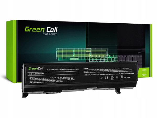 Bateria do laptopów GREENCELL Toshiba 11,1V 4400mAh