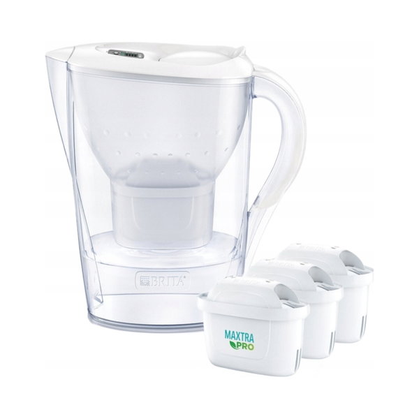 BRITA Marella biały + 3 MAXTRA PRO Pure Performance
