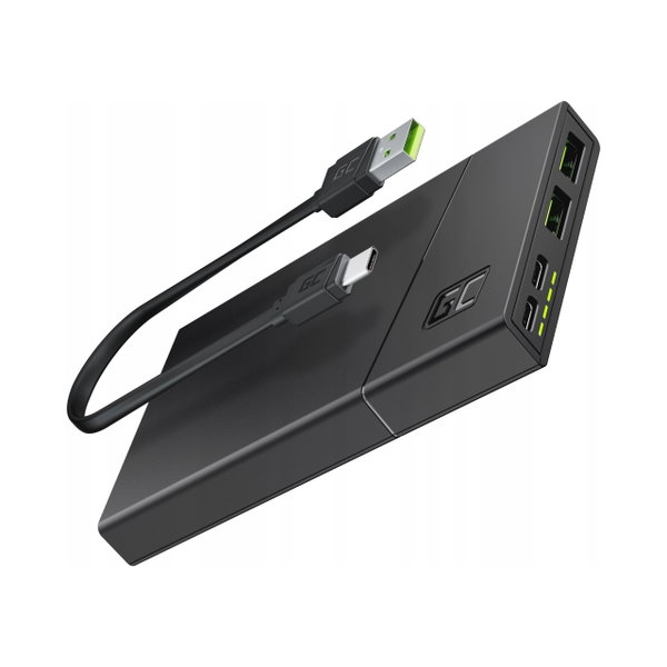 Powerbank Green Cell PowerPlay10S 10000mAh (2x USB-A 2x USB-C PD 18W)