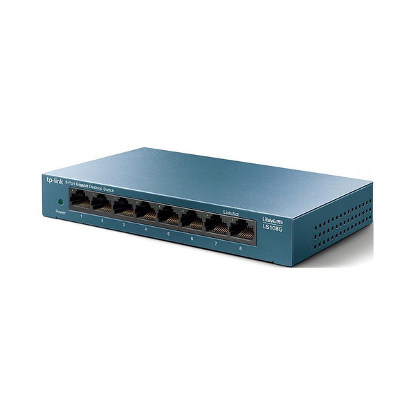 Switch TP-Link 8p LS108G Metal (8x10/100/1000Mbit)