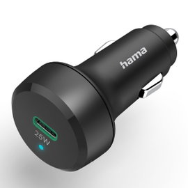 Ladowarka Hama ŁADOWARKA SAMOCHODOWA Power Delivery /Qualcomm 25W CZARNA