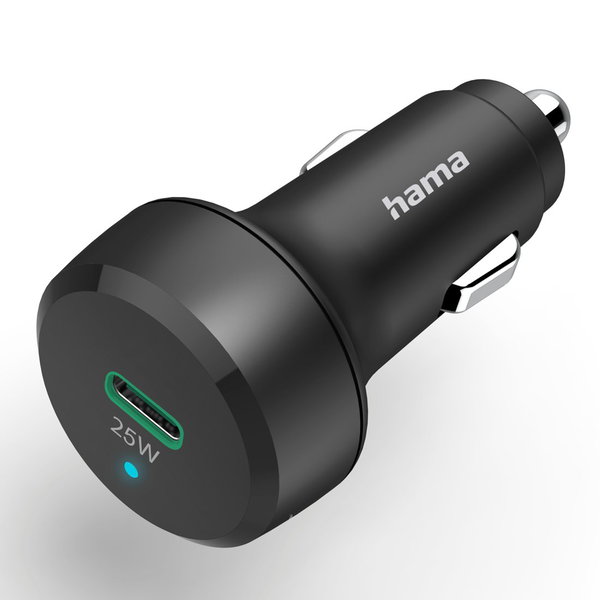 Ladowarka Hama ŁADOWARKA SAMOCHODOWA Power Delivery /Qualcomm 25W CZARNA