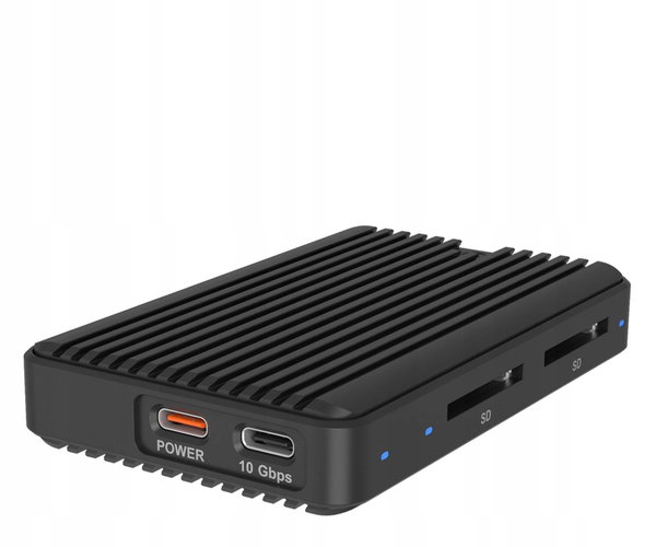 Czytnik USB ICY BOX dla dysków SSD M.2 + czytnik CFexpress Type-B