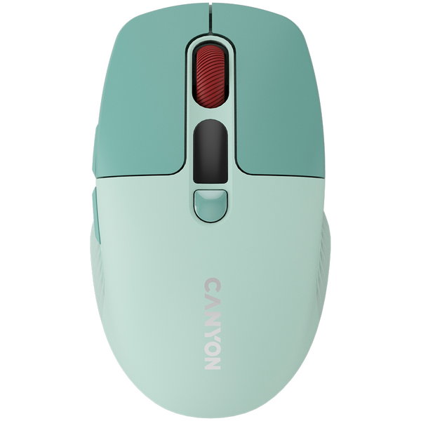 Myszka CANYON Mysz bezprzewodowa MW-26 LCD Cicha Dwa Tryby Zielona