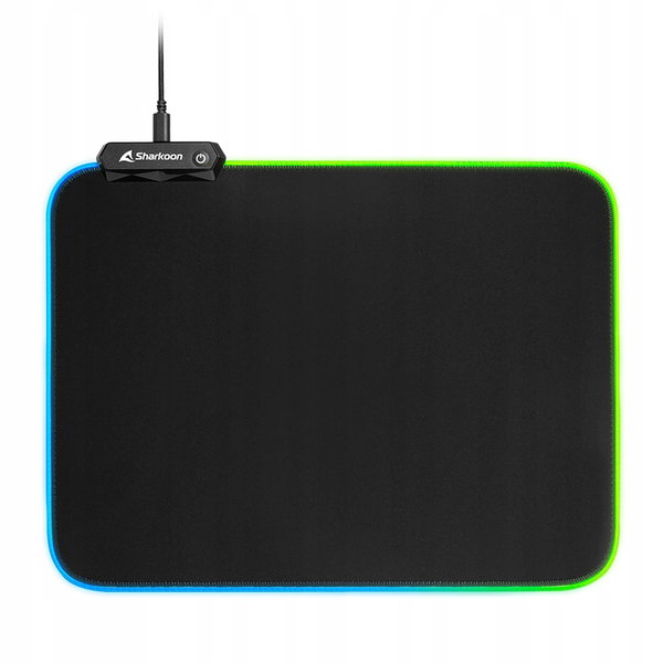 Podkladka pod mysz Sharkoon Gaming Mat RGB 1337 V2 360