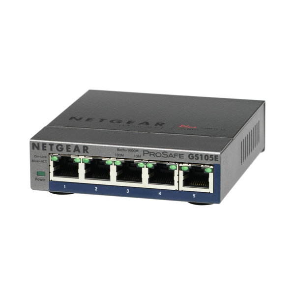 Switch Netgear 5p GS105E (5x100/1000Mbit)