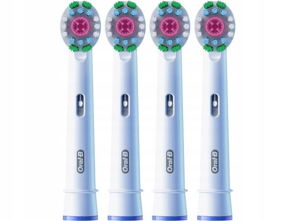 Końcówki do szczoteczki ORAL-B Pro 3D White 18PRX (4 szt.) Biały