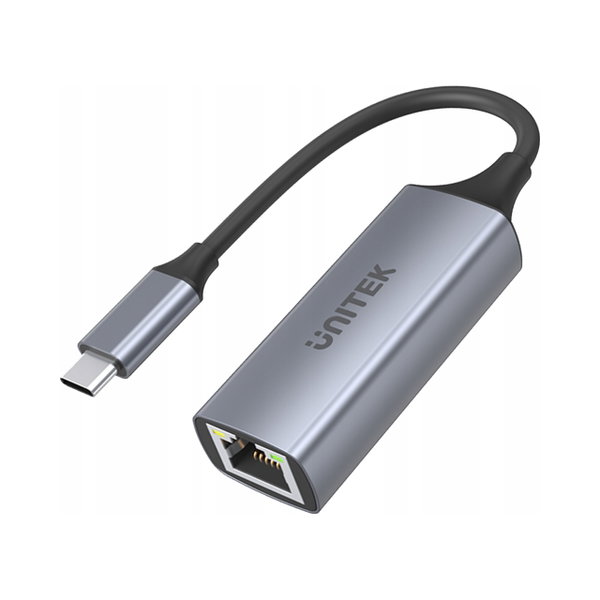 Przejsciówka Unitek Adapter USB-C - RJ-45 1000 Mbps