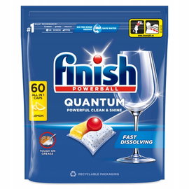 Kapsułki do zmywarki Finish Quantum All in 1 Lemon 60 szt