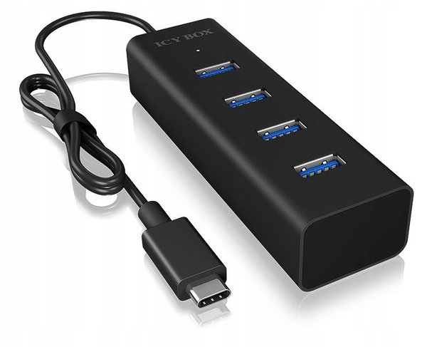 Hub USB ICY BOX Hub 4 portowy 4x USB-A