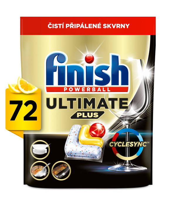 Kapsułki do zmywarki Ultimate Plus All in 1 72 szt.