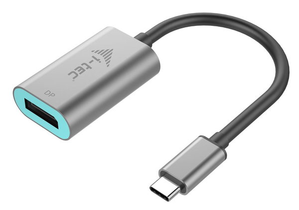 i-tec Adapter Video USB-C / TB3 Display Port Metal 4K/60Hz QHD/144