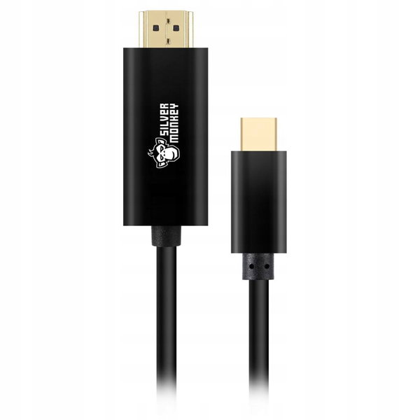 Silver Monkey Kabel USB-C - HDMI 1.4 1,8 m