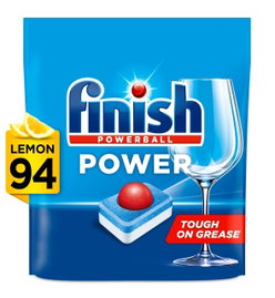 FINISH 94szt All in 1 Max Lemon Tabletki do Zmywarki
