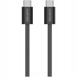 Kabel USB CANYON Kabel OnWire 60MG C-C 60W Magnes w oplocie 1m