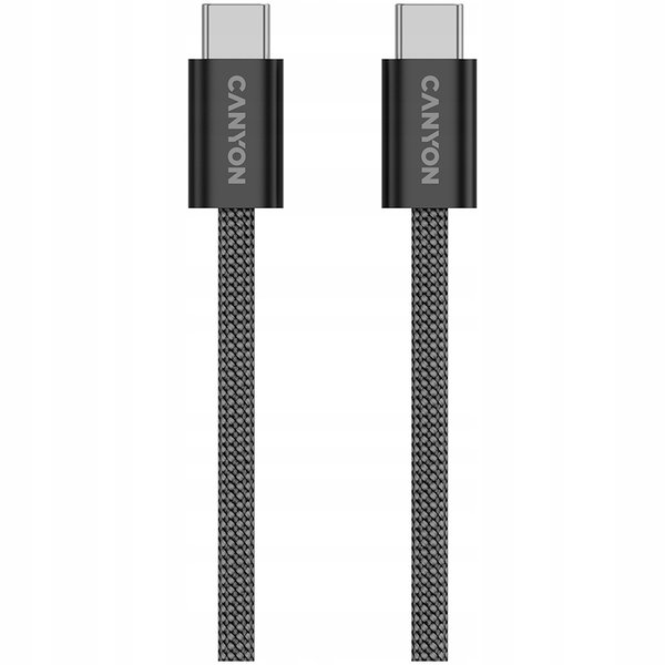 Kabel USB CANYON Kabel OnWire 60MG C-C 60W Magnes w oplocie 1m