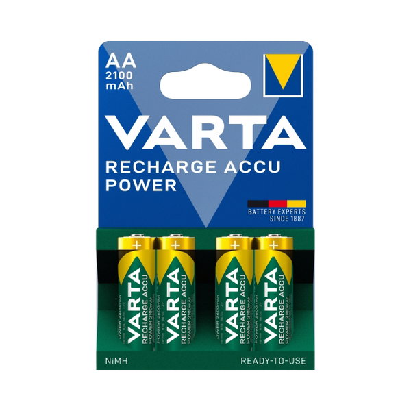 Bateria Varta Recharge Accu Power AA 2100mAh (4 szt.)
