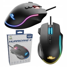 Myszka FroggieX FX-PC-M2-B HURRICANE-X Czarna