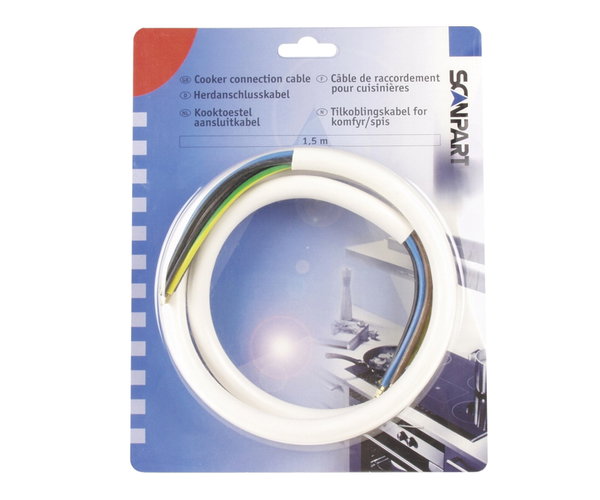 Kabel do podłączenia kuchenki 5x2,5qmm, 1,5m